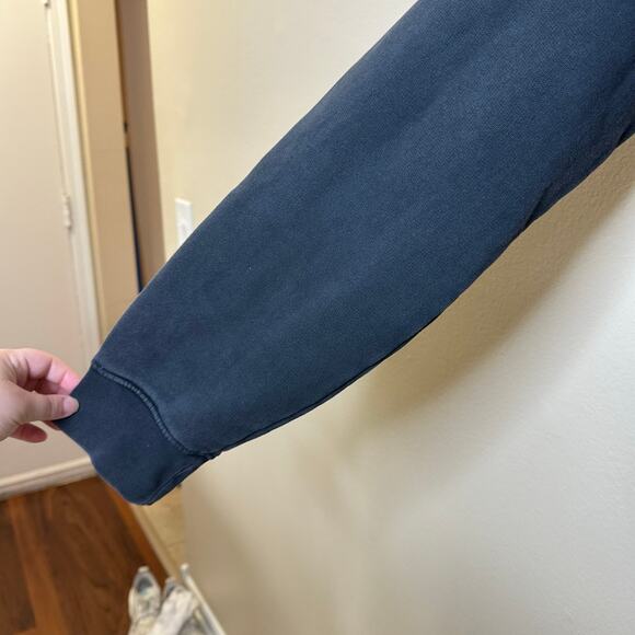 The Kooples Eagle Graphic Print Crewneck Sweatshirt Women Size XXL Skater Grunge - Picture 5 of 8